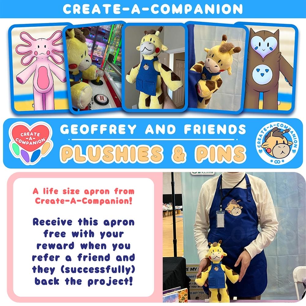 Create a plush toy：Cooperation with Cartoonists