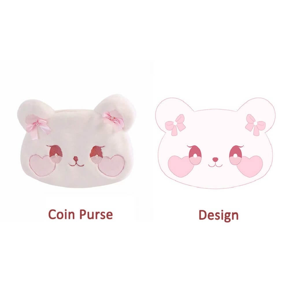 Custom Plush Coin Purses