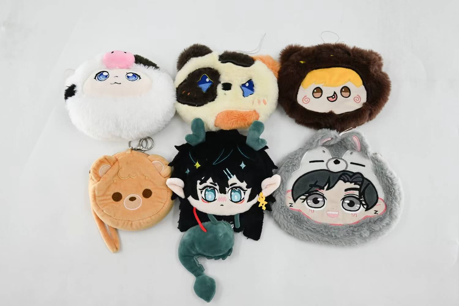 Custom Plush Coin Purses