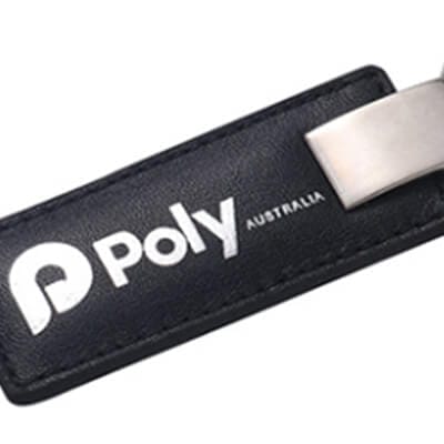 Hot foil stamping in silver on leather