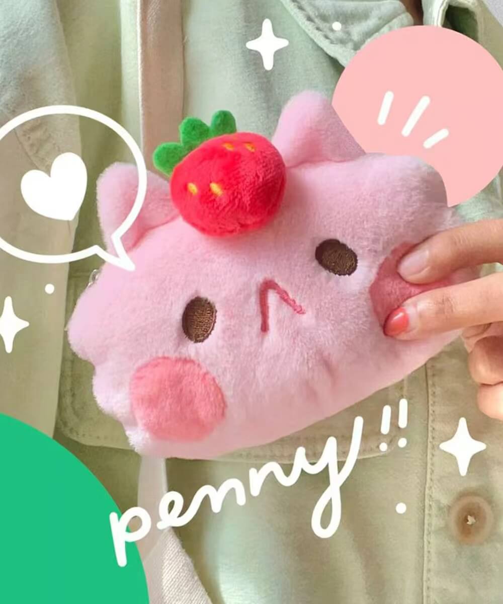 Custom Plush Coin Purses