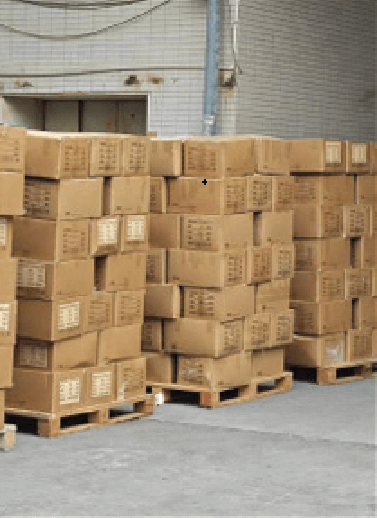 Bulk goods out of warehouse