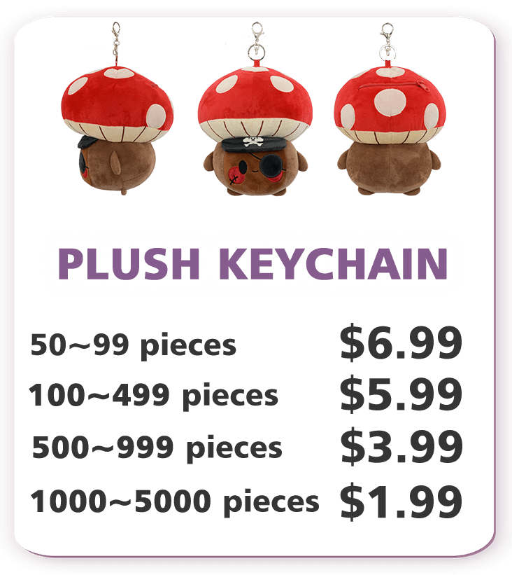 plush keychain